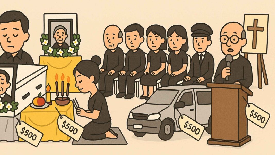 cost of funeral service singapore