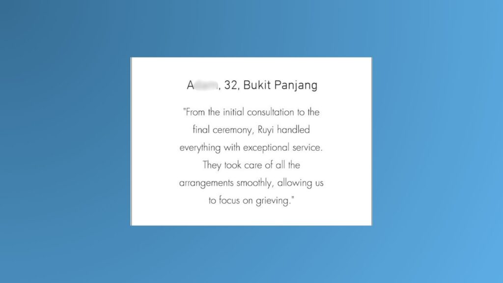 ruyi funeral services review 2 funeral singapore